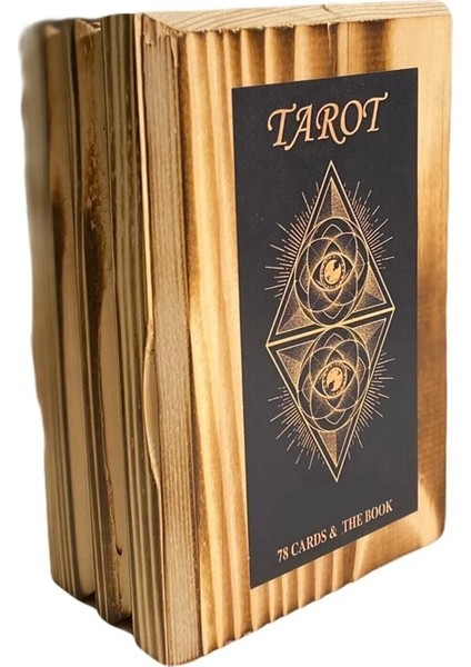 Tarot Kartları Ahşap Kutulu (Kitapçıklı)