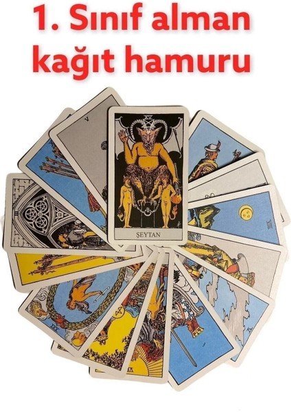 Tarot Kartları Ahşap Kutulu (Kitapçıklı) modelleri