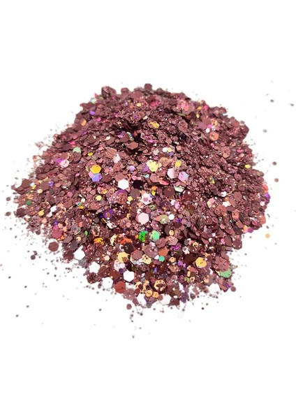 Epoksi Süsleme Glitter Pul Gül Kurusu 5 gr