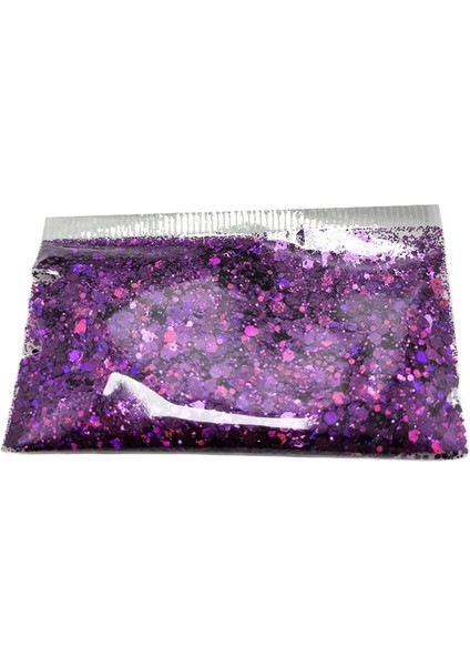 Epoksi Süsleme Glitter Pul  Koyu Mor 5 gr