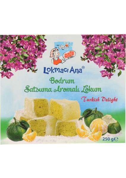 Lokmacı Ana Bodrum Satsuma Aromalı Lokum 400 gr