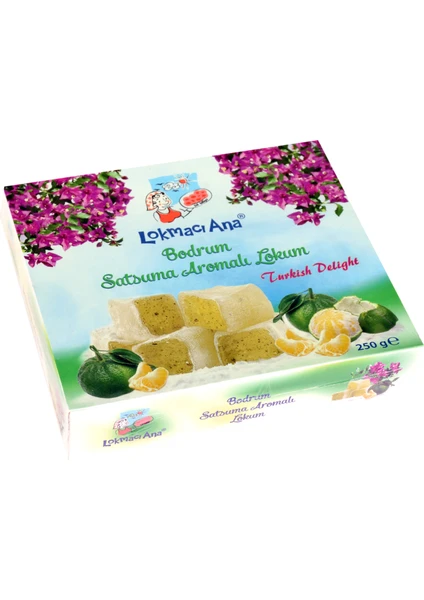 Lokmacı Ana Bodrum Satsuma Aromalı Lokum 250 gr