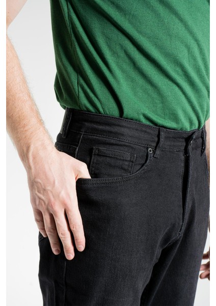 Dar Paça Erkek Yüksek Bel Kot Pantolon - Salaş Mom Jean C333