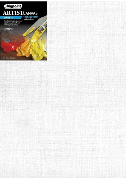 Artists' Tuval 50X70CM - 380GRAM 10 Adet