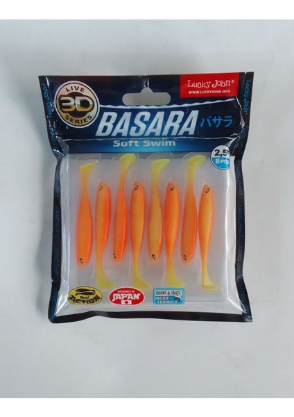 Basara Soft Swim 2,5" PG03 Silikon Maket Balık