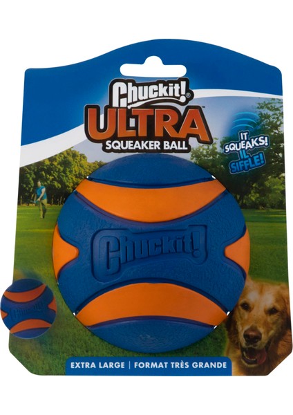 Chuckit! Ultra Squeaker Sesli Köpek Oyun Topu (Xl Boy) fırsatları