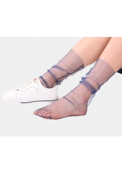 Salsa Abiye Tül Çorap Soket Tül Çorap modelleri
