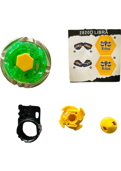 BB48 Beyblade Metal Fusıon Flame Libra Wl-Fırlatıcısız