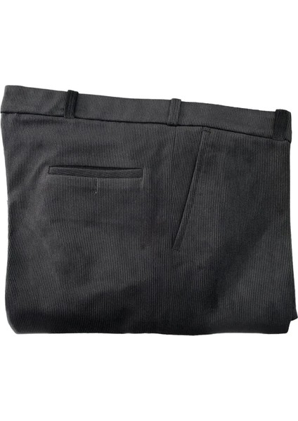 Classic Regular Erkek Kadife Pantolon Büyük Beden Polarlı Kışlık Kalın Klasik Rahat Kalıp Baba Kadife fiyatları