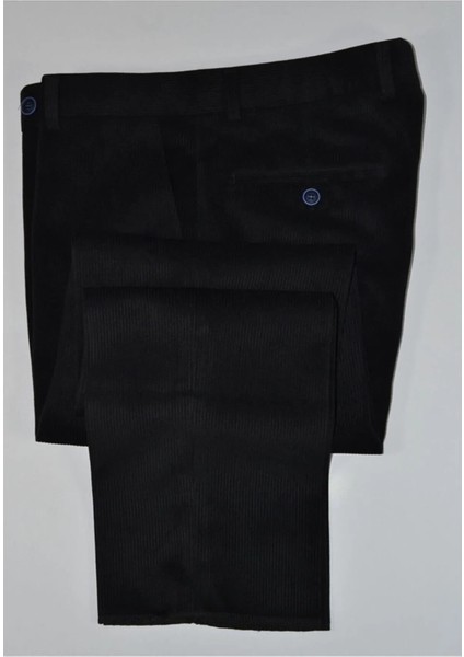 Classic Regular Erkek Kadife Pantolon Büyük Beden Polarlı Kışlık Kalın Klasik Rahat Kalıp Baba Kadife fırsatları