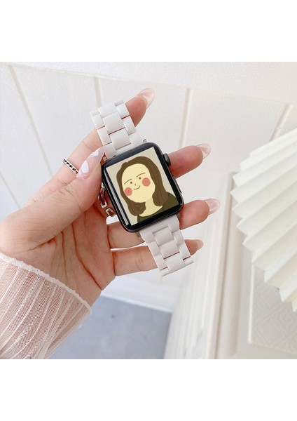 Uygun Apple Watch Reçine Kayış 38-40-41MM