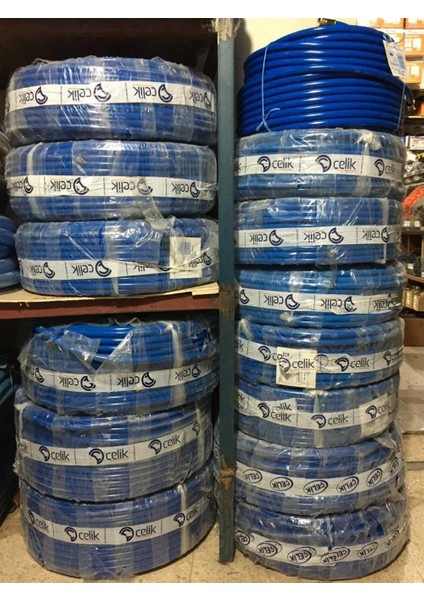 Çelik 8 mm 90 Bar 150 mt Basınçlı İlaçlama Hortumu