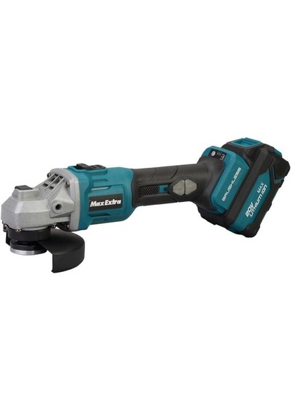 Max Extra MXP 9032 Akülü Avuç Taşlama 115 Mm 20 V. 4 Ah. Çift Akü