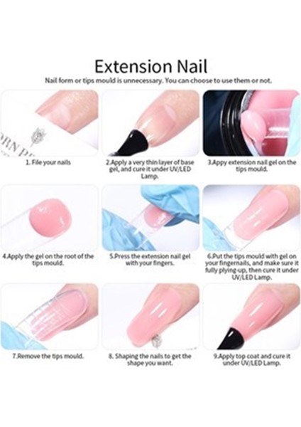 Non stick Extension Gel Nude Pink NSG-05 (56021)