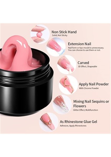 Non stick Extension Gel Nude Pink NSG-05 (56021)