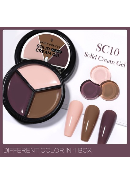 Kalıcı Puding (Solid) oje SC10