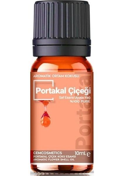 Evove portakal Çiçeği Orange Flower Esansiyel Yağ Doğal Oda Kokusu 1 Adet 10 ml  aromatik Buhurdanlık Yağı Kokusu Difüzör Aromaterapi Yağ Koku Özü