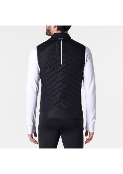 Kiprun Erkek Koşu Yeleği - Siyah - Kiprun Run 500 Warm