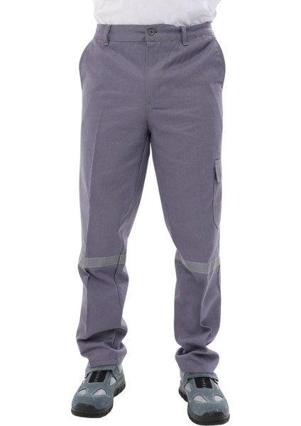 7/7 Gabardin Kışlık Iş Pantolonu / Gri