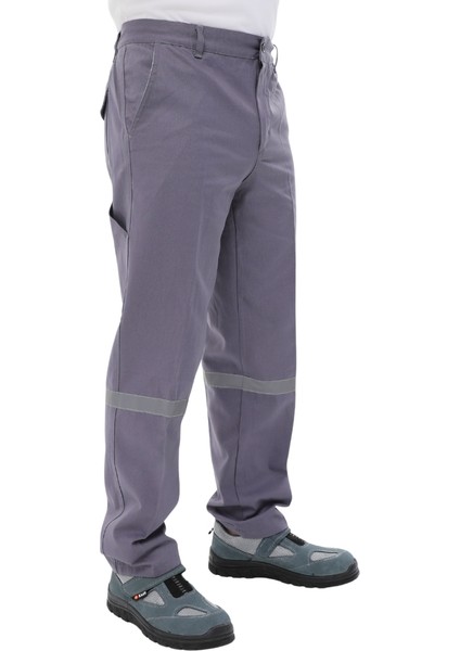 7/7 Gabardin Kışlık Iş Pantolonu / Gri