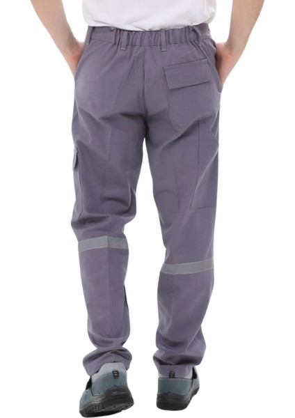 7/7 Gabardin Kışlık Iş Pantolonu / Gri