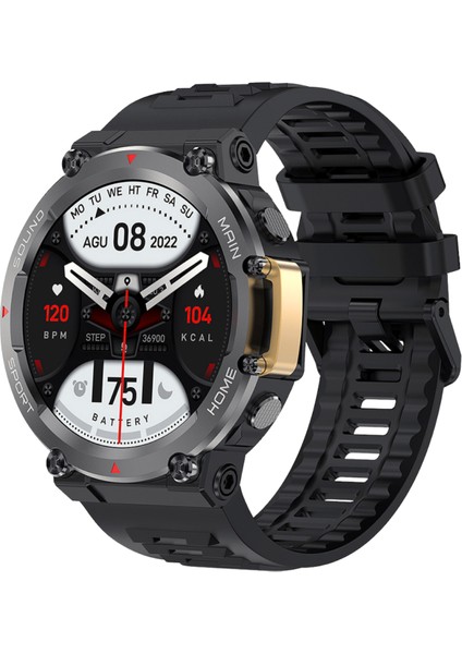 Omix Uyumlu Outdoor Akıllı Saat Konuşma Özellikli 46MM