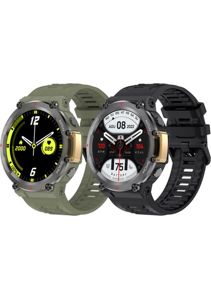 Omix Uyumlu Outdoor Akıllı Saat Konuşma Özellikli 46MM fırsatları