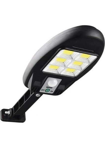 48 Cob Ledli Sensörlü Solar Sokak Lambası