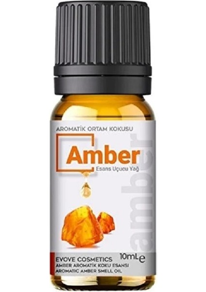 Amber Esansiyel Yağ Doğal Oda Kokusu 1 Adet 10 ml  Aromatik Buhurdanlık Yağı Kokusu Difüzör Aromaterapi Yağ Koku Özü