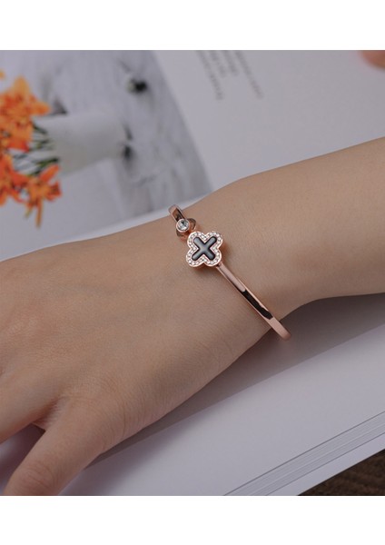 Kadın Bilekliği Kadın Takı Rose Gold Trend RB55