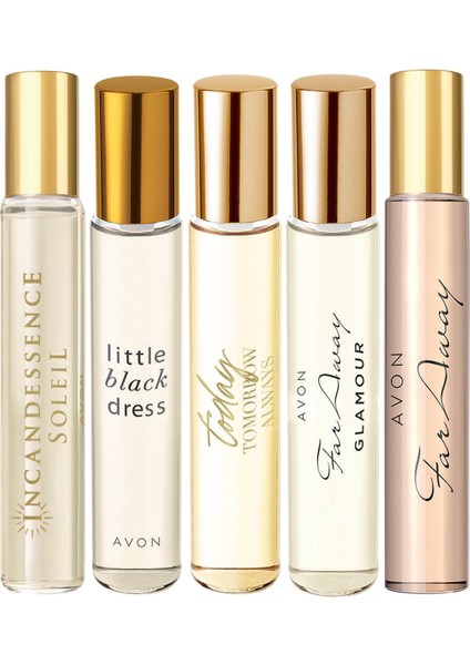 Little Black Dress, Far Away, Far Away Glamour, Tta Today ve Incandessence Soleil Kadın Parfüm Paketi