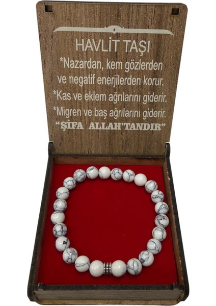 Doğal Taş Havlit Bileklik