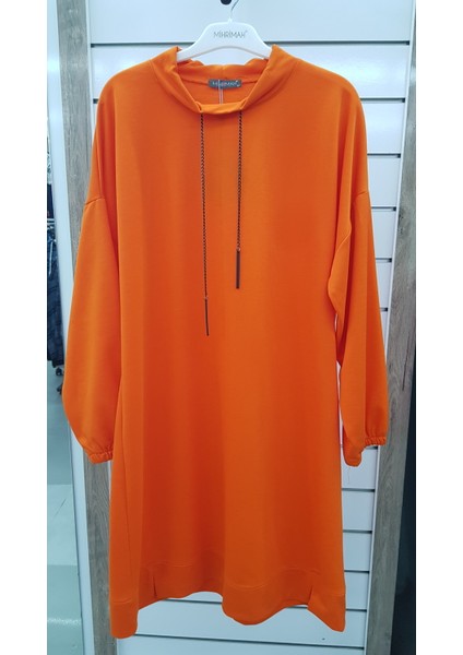 Alt Bantlı Degaje Yaka Spor Tunik 23K01