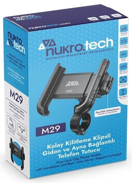 M29 Klipsli Telefon Tutucu