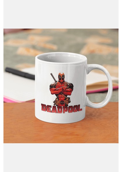 Deadpool Beyaz Kupa