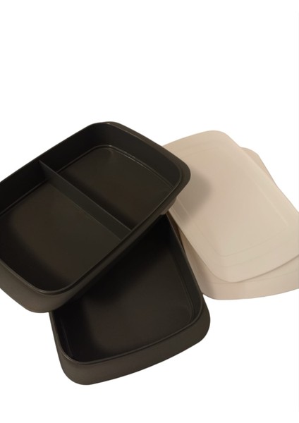 2'Lİ SAKLAMA KABI ORGANIZER DÜZ ve BÖLMELİ 1350 ML. fiyatları