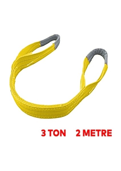 Sapan ve Yük Çekme Halatı 3 Ton - 3m