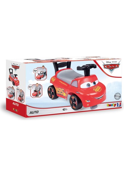 Disney Cars Lisanslı 4 Tekerlekli Bingit Araba ve Yürüteç Ilk Arabam