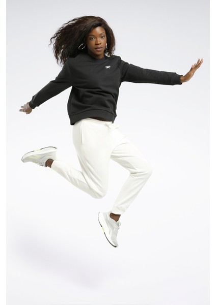 Rı Sl French Terry Siyah Kadın Sweatshirt modelleri