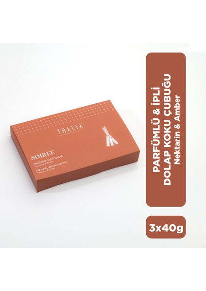 Home Nektarin & Amber Kokulu Ipli Dolap Kokusu Çubuğu 3 x 40GR fiyatları