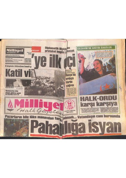 Milliyet Halk Gazetesi 14 Ocak 1992 - Kosecki 750 Bin Dolar Istiyor - Asil Nadire Abdden Dava GZ132919