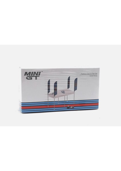 AC16 Paddock Service Tent Set-Martini Racing Model Araba