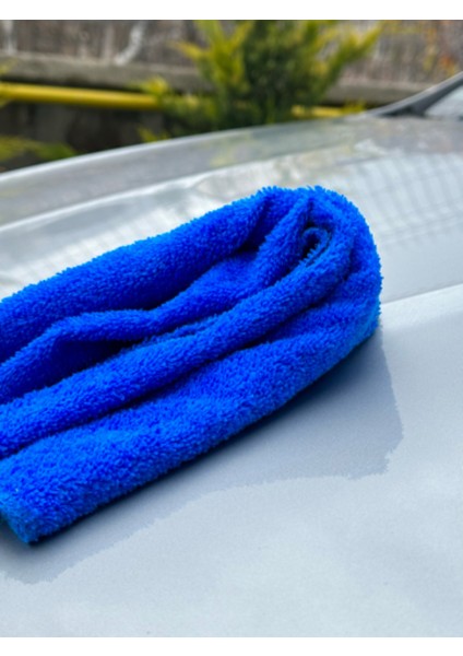 Viscohappy 2 Adet Mikrofiber Araç Kurulama Havlu, Oto Cam Temizlik Havlu 485GSM (40X40CM)