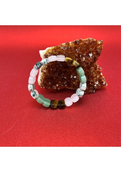 Ikizler Burcu Doğal Taş Roleks Bileklik modelleri