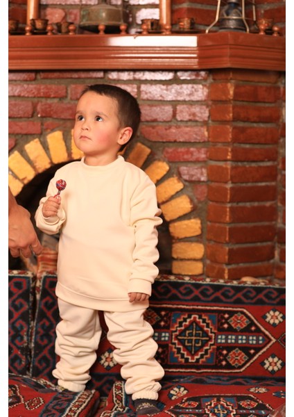 Üreticiden Tüketiciye 3 Iplik Çocuk Eşofman Kız - Erkek