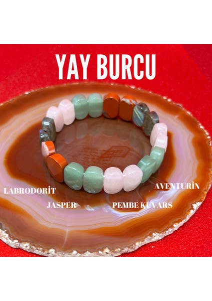 Yay Burcu Doğal Taş Roleks Bileklik