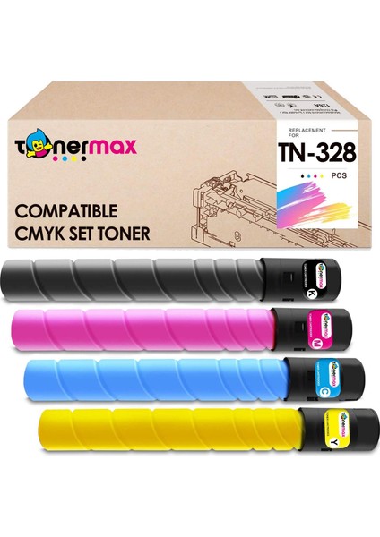 Develop TN-328 Muadil Toner Set / Ineo + 250İ, 300İ, 360İ