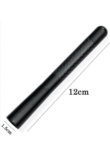 Hyundai Accent Uyumlu Siyah Karbon Fiber Oto Radyo Anteni Çubuk Anten 12 cm fiyatları