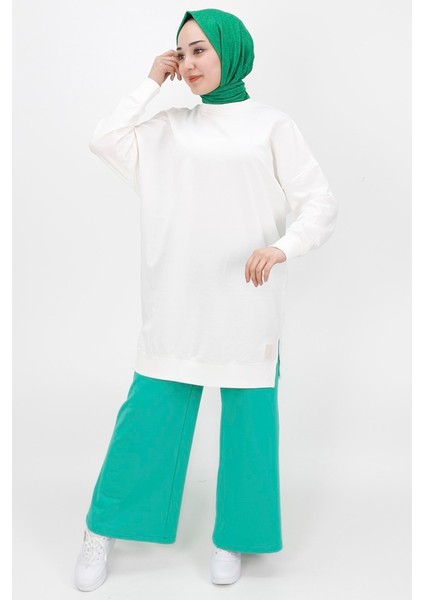 30644 Iki Ip Basic Tunik Sweatshirt fırsatları