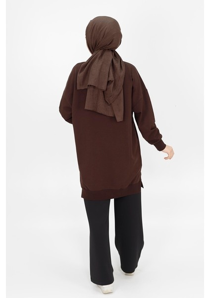 30644 Iki Ip Basic Tunik Sweatshirt fırsatları